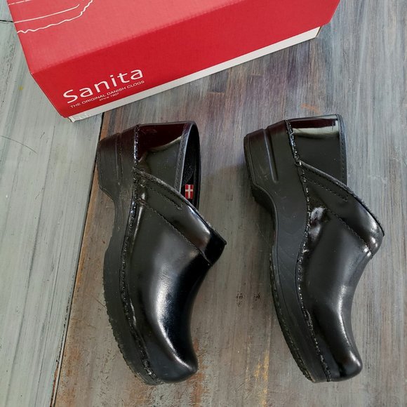 Clogs. Sanita. Danish. Handmade. EU 36 - Picture 4 of 9